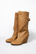 Balenciaga circa 2011 - Wrap Wedge Boots