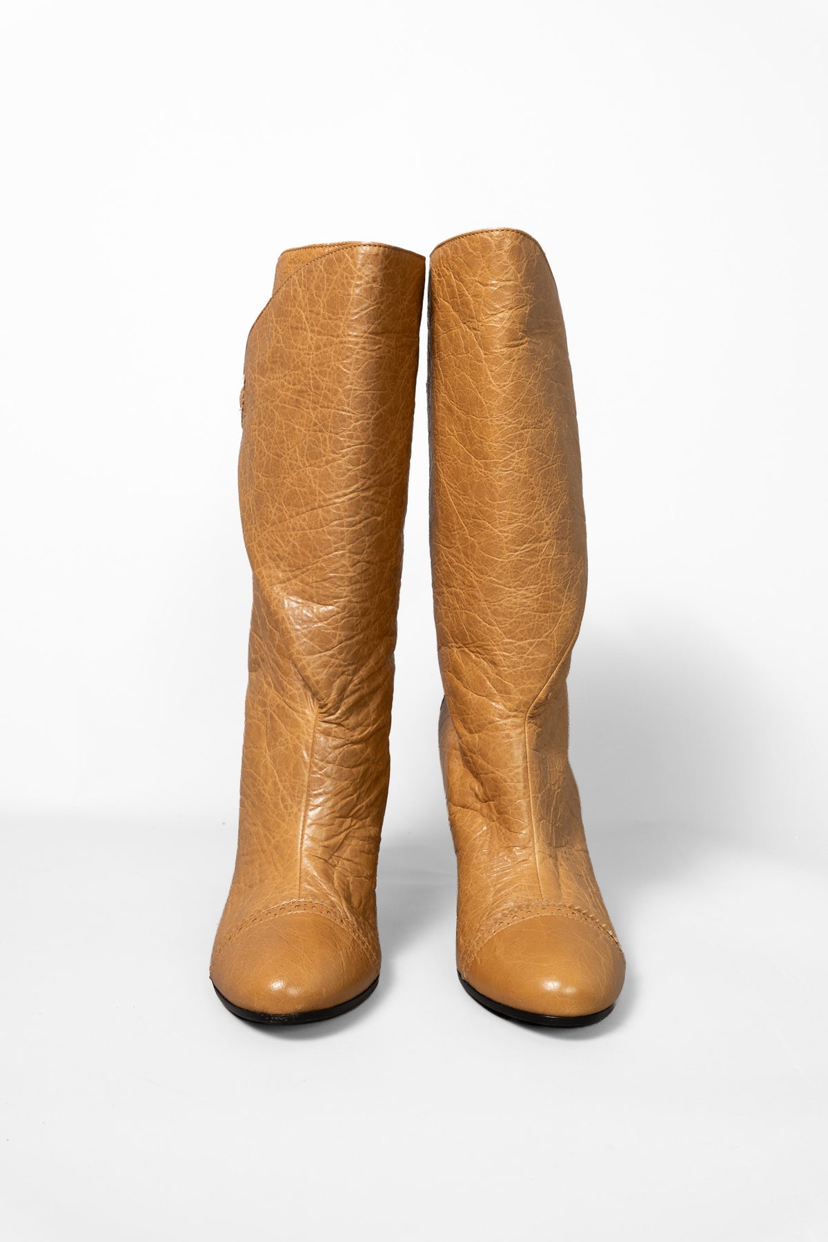 Balenciaga circa 2011 - Wrap Wedge Boots