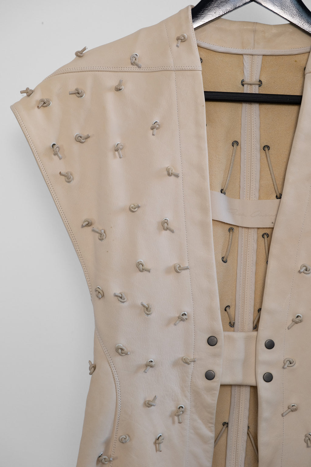 Rick Owens Spring/Summer 2013 Island - Runway Vest