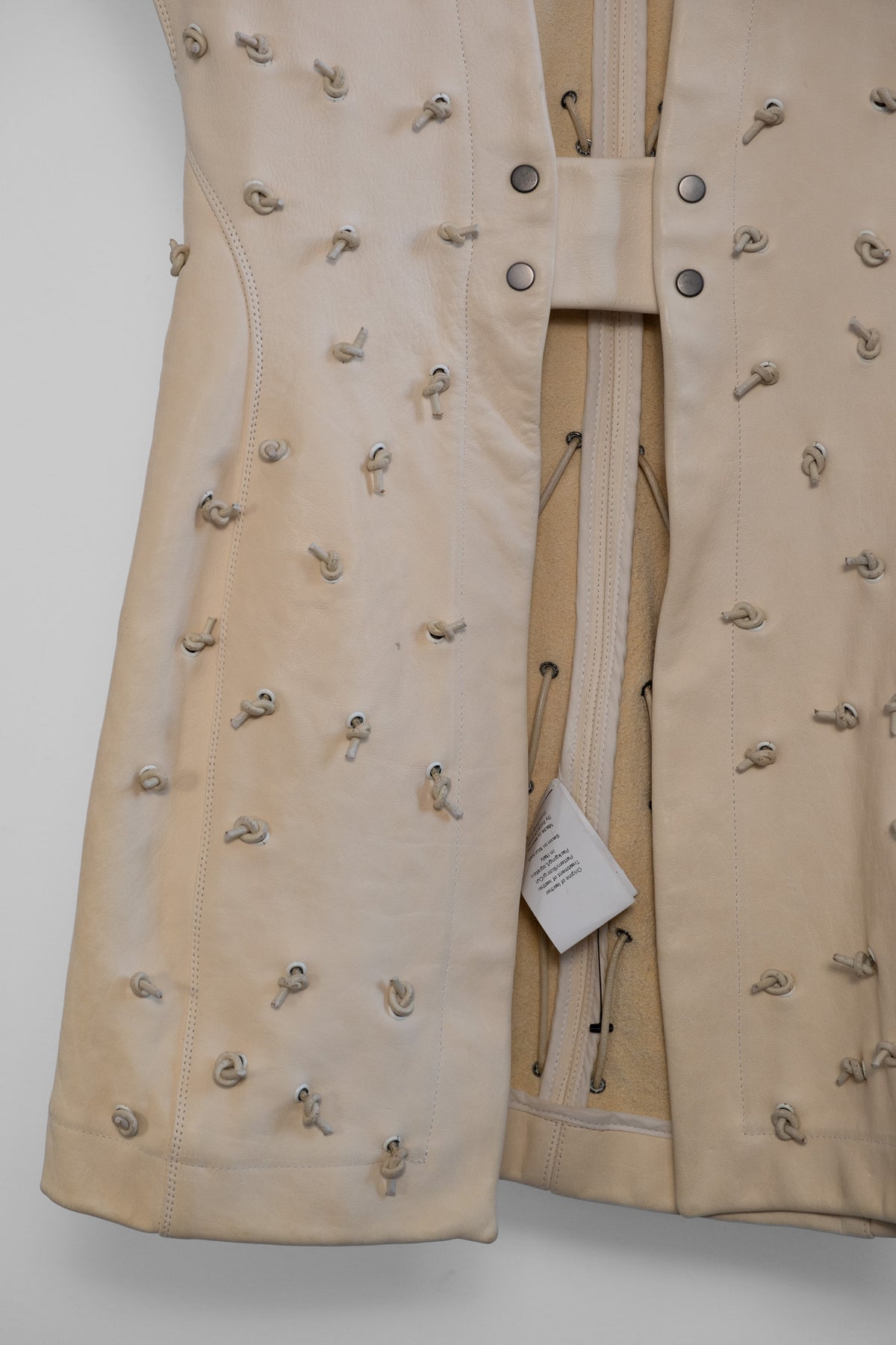 Rick Owens Spring/Summer 2013 Island - Runway Vest