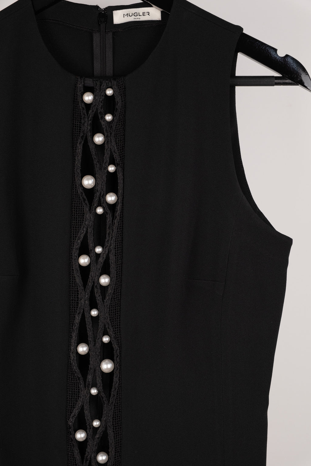 Mugler Resort 2016 - Pearl Embellished Top