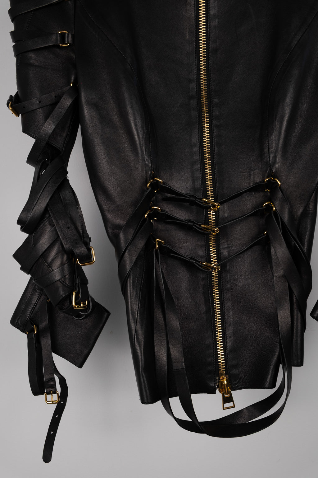Tom Ford Spring Summer 2013 - Cutout Leather Jacket