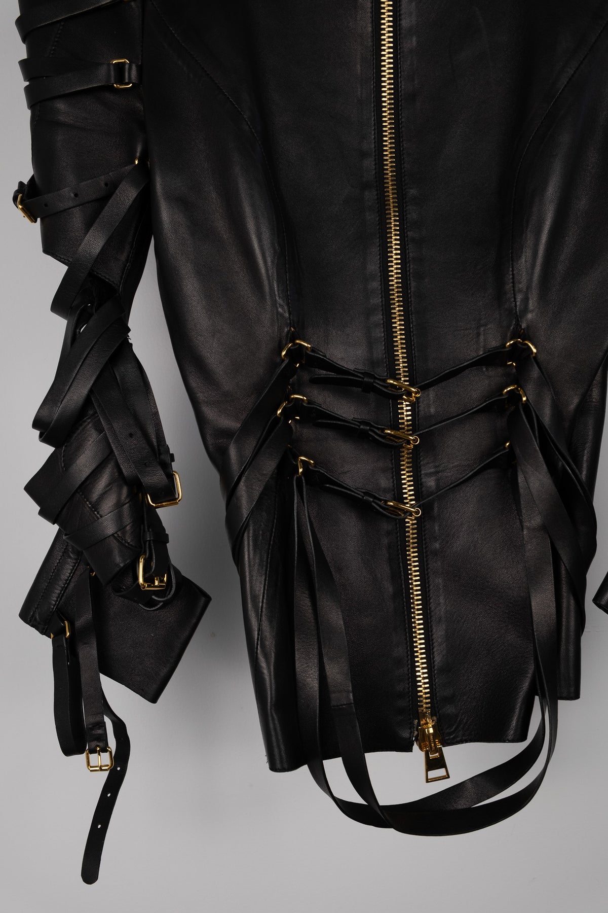Tom Ford Spring Summer 2013 - Cutout Leather Jacket