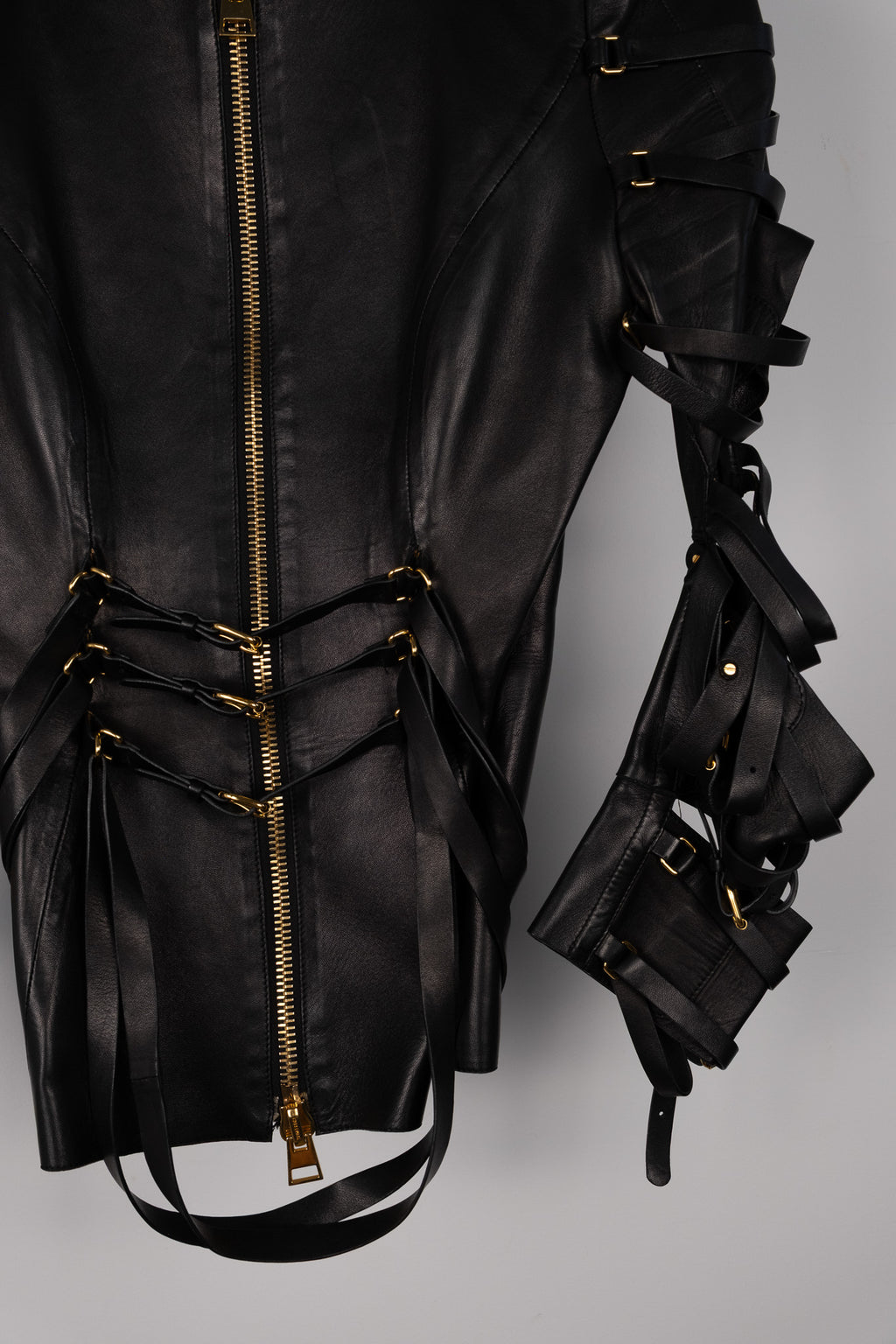 Tom Ford Spring Summer 2013 - Cutout Leather Jacket