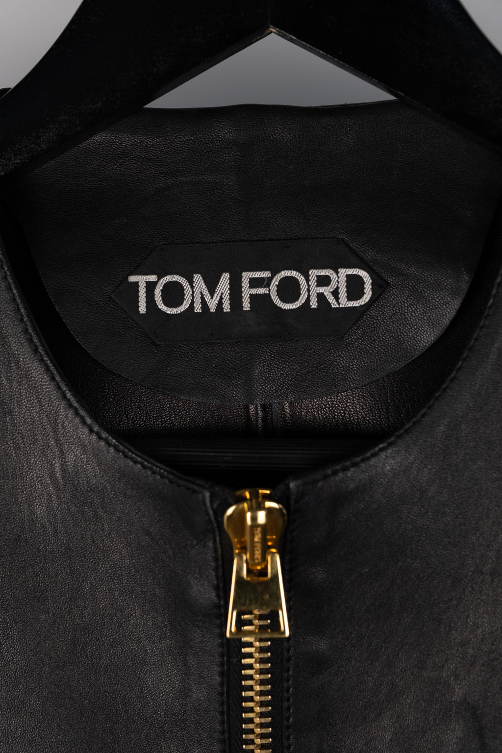 Tom Ford Spring Summer 2013 - Cutout Leather Jacket
