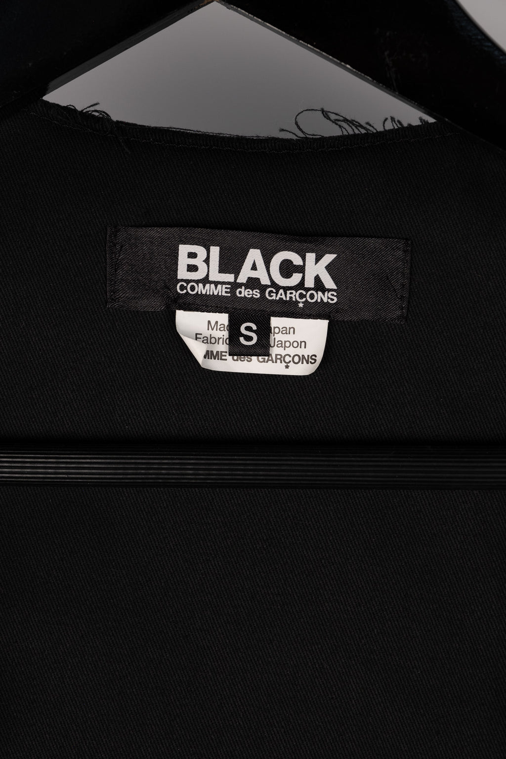 BLACK Comme des Garçons Spring/Summer 2019 - Vest