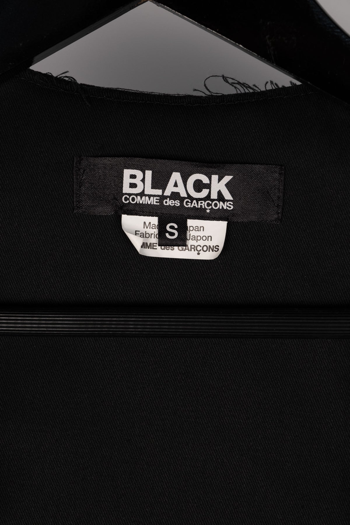 BLACK Comme des Garçons Spring/Summer 2019 - Vest