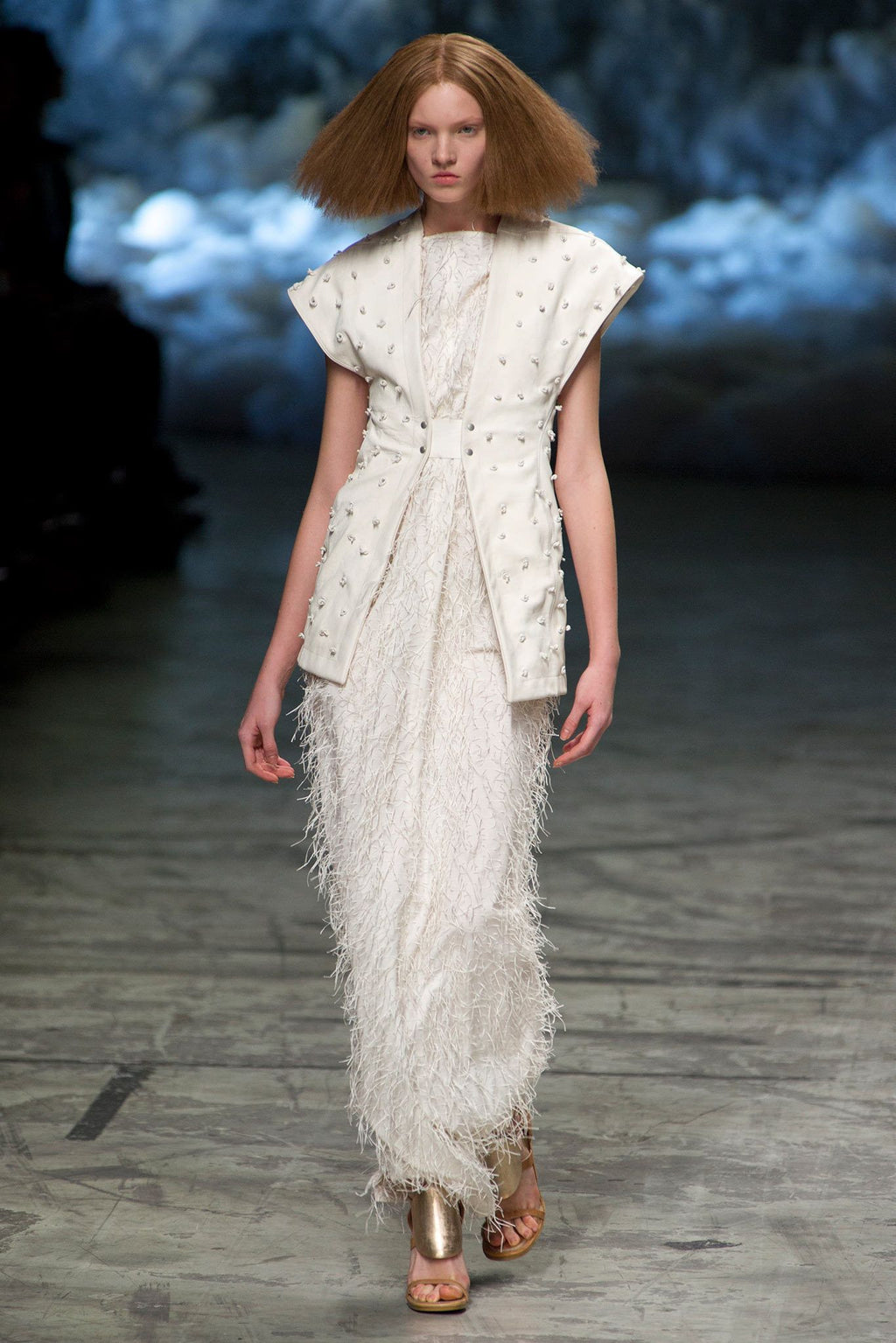 Rick Owens Spring/Summer 2013 Island - Runway Vest